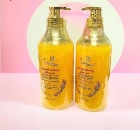 Le asian super whitening body wash